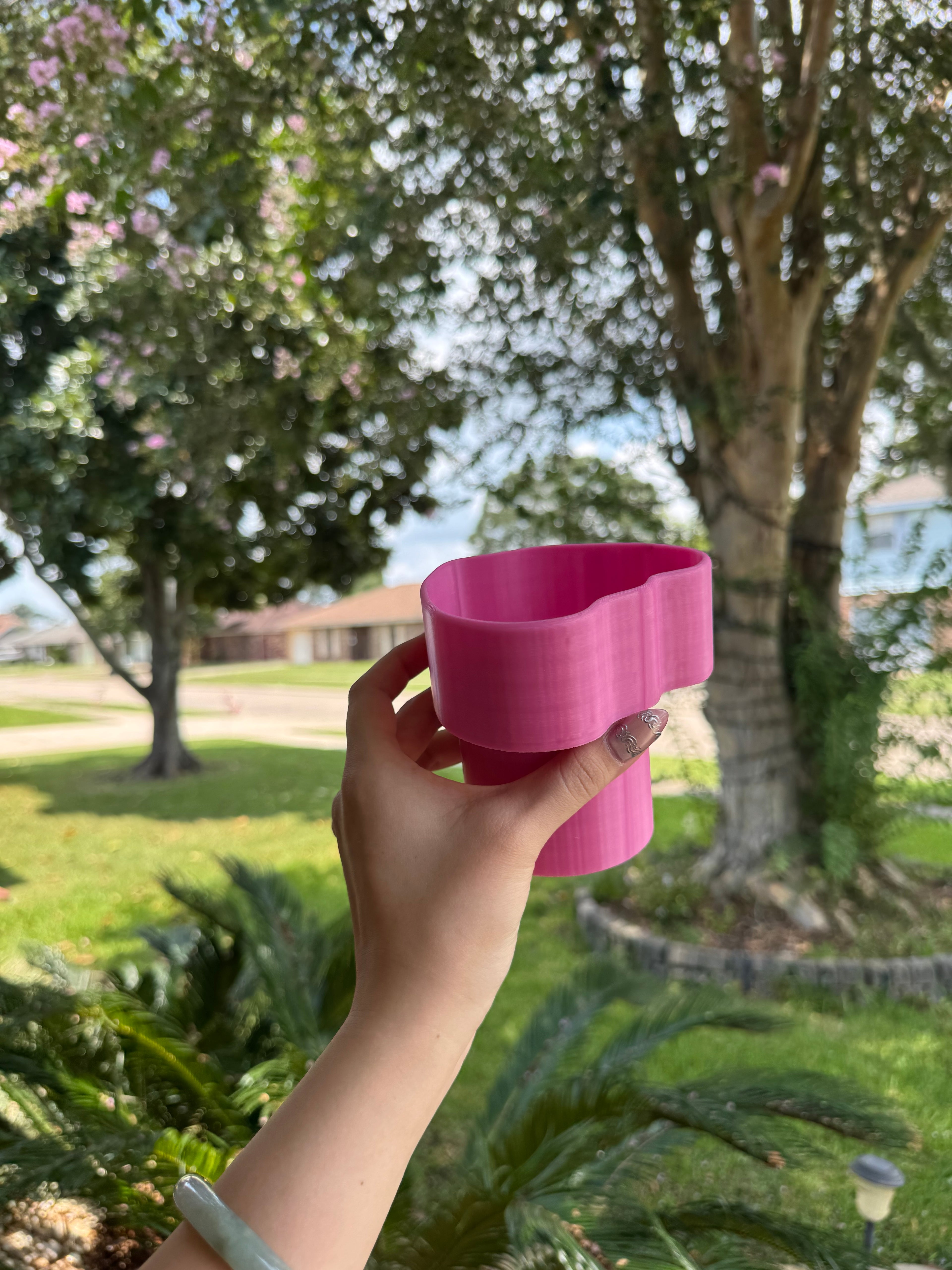 Bear Cup Holder Adapter for Car Cup Holders – 3D Printed Insert for Bear Tumblers, Secure Anti-Tip Vehicle Cup Holder