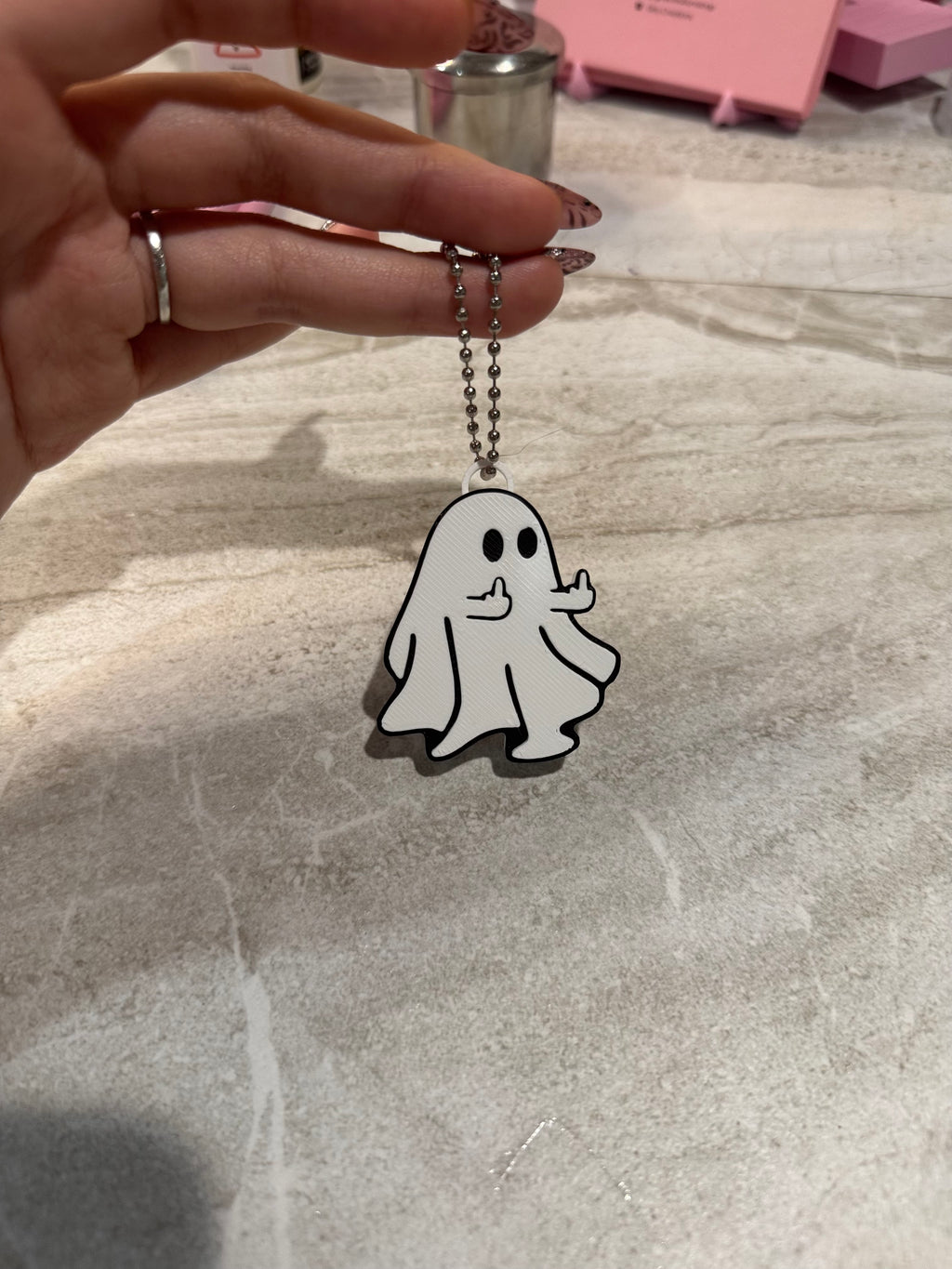 Ghost Sassy Ghost Can Opener, Nail Saver for Long Nails