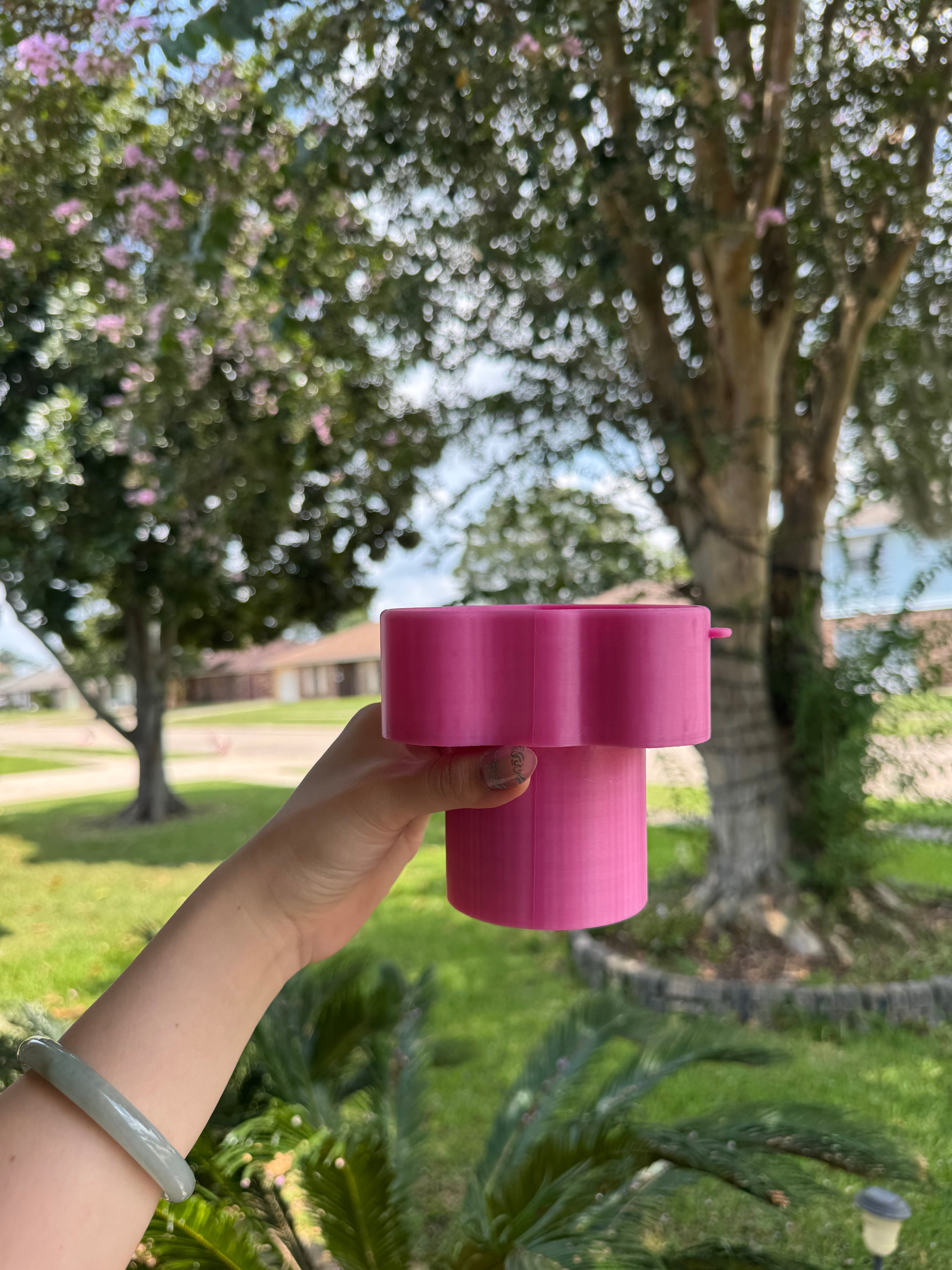Bear Cup Holder Adapter for Car Cup Holders – 3D Printed Insert for Bear Tumblers, Secure Anti-Tip Vehicle Cup Holder