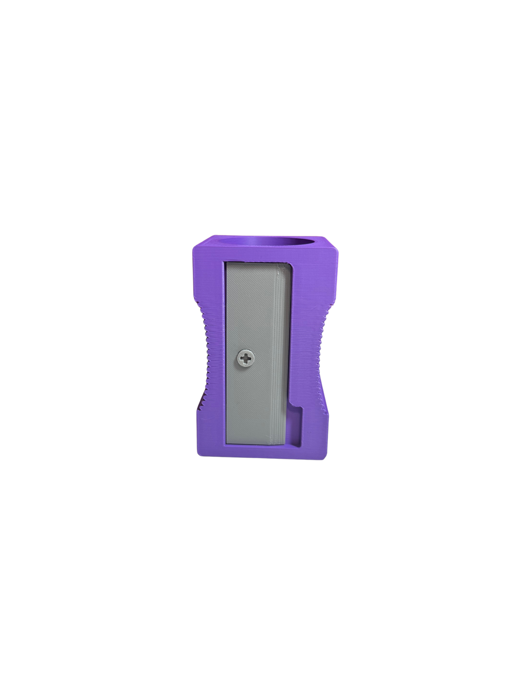 Pencil Sharpener Shaped Pen Holder for Teacher - Purple, Yellow, and Blue Options