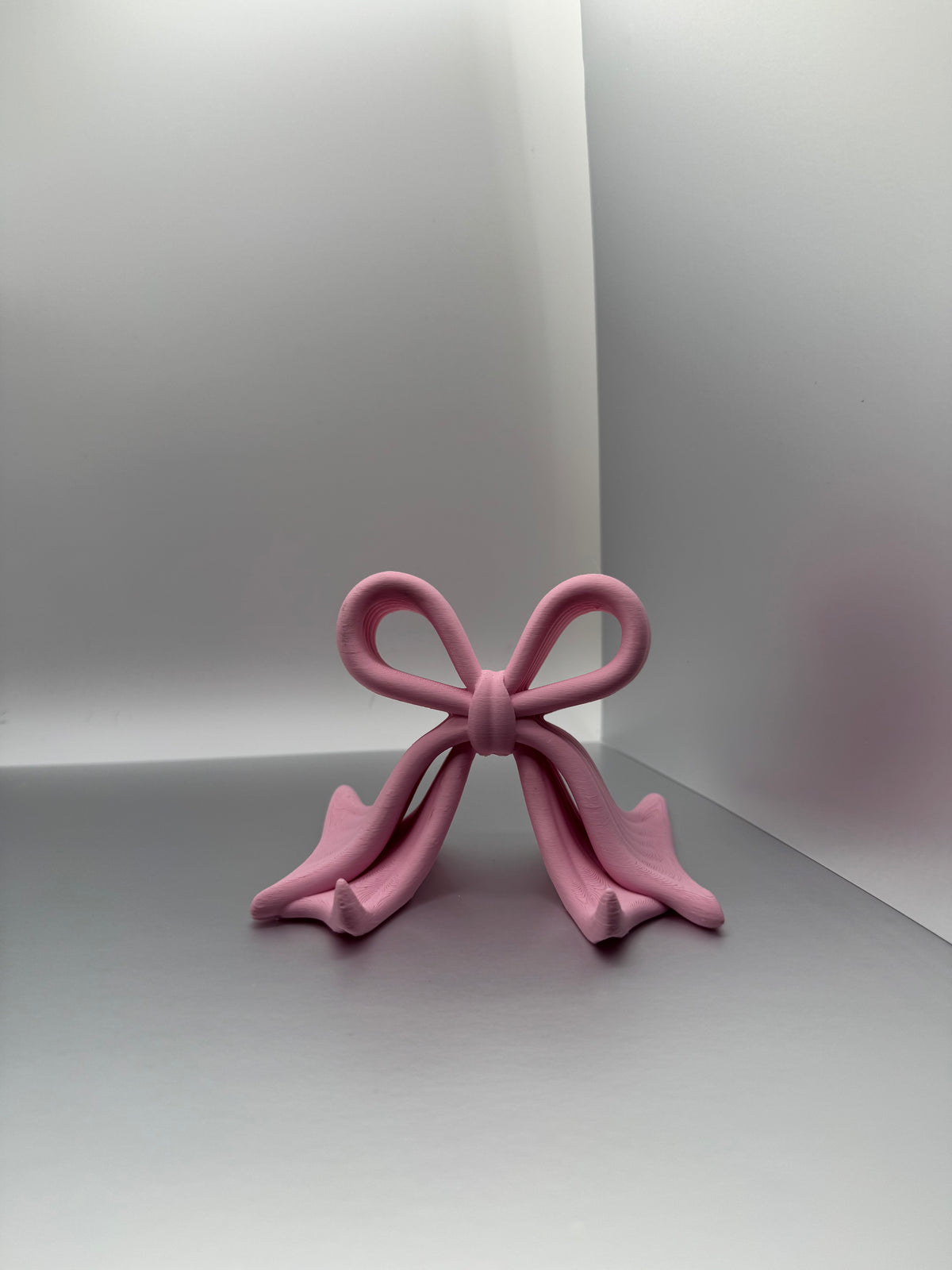 Bow Shape Coquette Phone Stand Phone Holder in Pink Color for Stylish Display