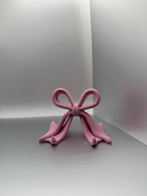 Bow Shape Coquette Phone Stand Phone Holder in Pink Color for Stylish Display