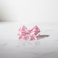 Coquette Bow Key Chain - Pink Satin Bow Design for Stylish Key Attachments