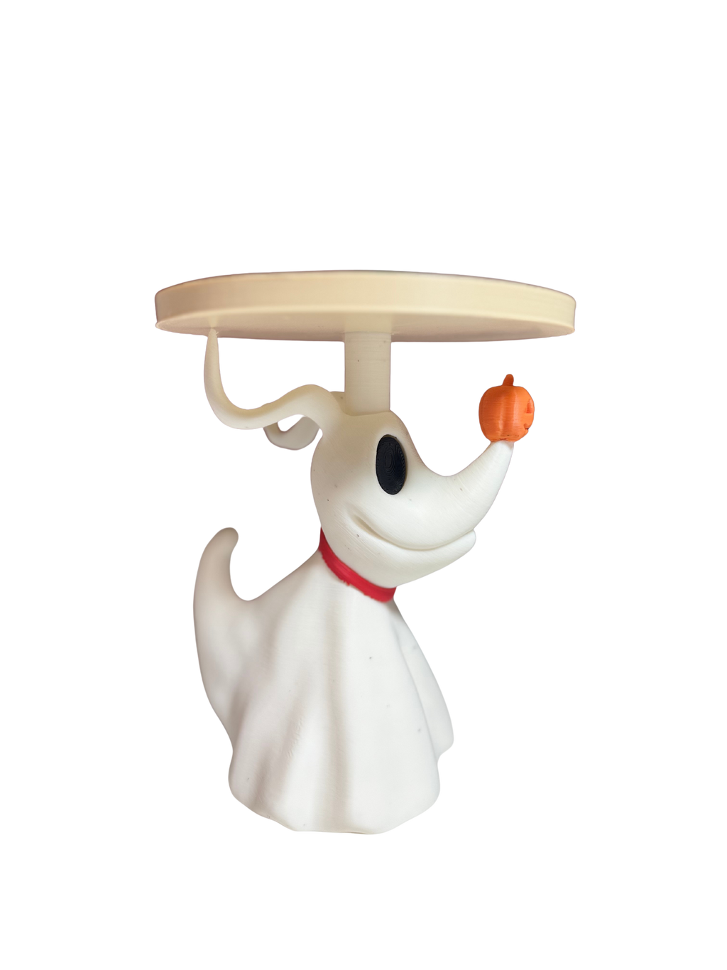 Zero Halloween Dog Candle Holder - Festive Design with Pumpkin Detail for Halloween Decor