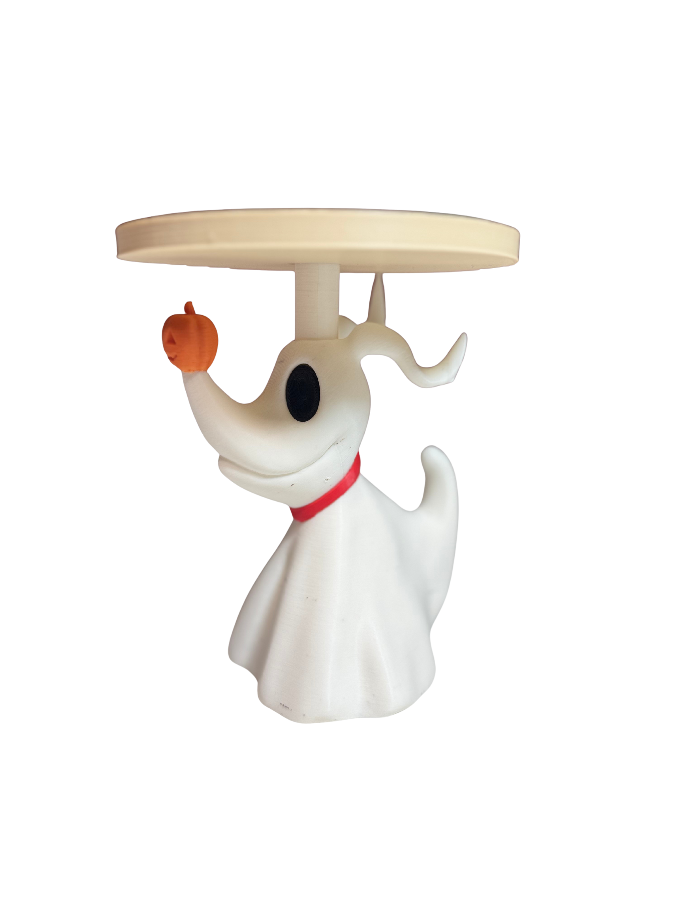 Zero Halloween Dog Candle Holder - Festive Design with Pumpkin Detail for Halloween Decor